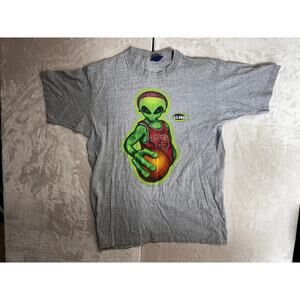 VTG 1996 Alien Workshop Dennis Rodman Shirt XL 90s Skate Collab Single Stitch